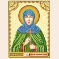 Схема для вышивания бисером АБРИС АРТ "Святая Василиса" 
