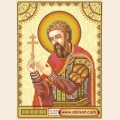 Схема для вышивания бисером АБРИС АРТ "Святой Феодор (Федор)"