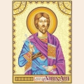 Схема для вышивания бисером АБРИС АРТ "Святой Платон"