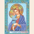 Схема для вышивания бисером АБРИС АРТ "Икона Богоматери "Взыскание погибших"