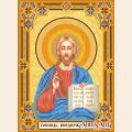 Схема для вышивания бисером АБРИС АРТ "Домашний иконостас "Господь Вседержитель"