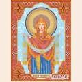 Схема для вышивания бисером АБРИС АРТ "Икона "Покров Пресвятой Богородицы"