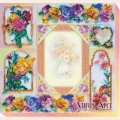 Набор для вышивания бисером АБРИС АРТ "Цветочная история" 