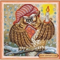 Набор для вышивания бисером АБРИС АРТ "Сова" 