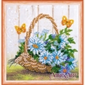 Набор для вышивания бисером АБРИС АРТ "Летний букет"