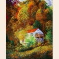 Набор для вышивания бисером А.ТОКАРЕВА "На склоне горы"