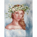 Набор для вышивания крестом Luca-S "Нежное очарование"