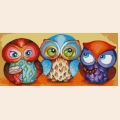 Алмазная вышивка камнями АЛМАЗНАЯ ЖИВОПИСЬ «Совушки» 