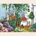 Алмазная вышивка камнями АЛМАЗНАЯ ЖИВОПИСЬ «Веранда» 