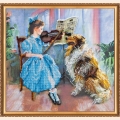 Набор для вышивания бисером АБРИС АРТ "Маленький концерт"