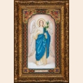 Набор для вышивания бисером ЧАРИВНА МИТЬ "Икона святого Архангела Гаврила" 16,5х29 см