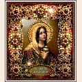 Набор для вышивания хрустальными бусинами ОБРАЗА В КАМЕНЬЯХ "Святая Мария Магдалина"