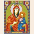 Алмазная вышивка камнями АЛМАЗНАЯ ЖИВОПИСЬ «Иверская Богородица» 