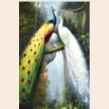 Алмазная вышивка камнями АЛМАЗНАЯ ЖИВОПИСЬ «Павлины» 