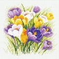 Мозаичная картина РИОЛИС "Крокусы"