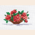 Набор для вышивания нитками СДЕЛАЙ СВОИМИ РУКАМИ "Розы"