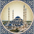 Алмазная вышивка камнями АЛМАЗНАЯ ЖИВОПИСЬ "Мечеть Сердце Чечни"