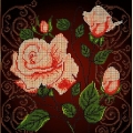 Схема для вышивания бисером БОЖЬЯ КОРОВКА "Чайная роза"