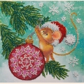 Набор для вышивания бисером АБРИС АРТ "Украшая елку"
