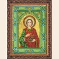  Набор для вышивания бисером АБРИС АРТ "Святой Пантелеймон"
