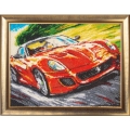 Набор для вышивания бисером BUTTERFLY "Гоночный автомобиль"