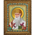 Набор для вышивания бисером КАРТИНЫ БИСЕРОМ "Икона Святителя Спиридона Тримифунтского" 