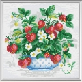 Мозаичная картина РИОЛИС "Клубника"