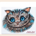 Набор для вышивания бисером АБРИС АРТ "Чеширский Кот"