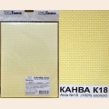 Канва K18 "Gamma" Aida №18 цв. ФАСОВКА 100% хлопок 30 x 40 см, кремовый