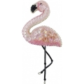 Набор для изготовления броши Crystal Art "Фламинго" 