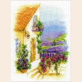 Набор для вышивания нитками РИОЛИС "Прованская улочка" 