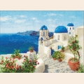 Набор для вышивания нитками РИОЛИС "Санторини" 