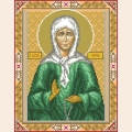 Схема для вышивания бисером МАТРЕНИН ПОСАД 28х34 "Матрона Московская"