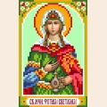 Схема для вышивания бисером МАТРЕНИН ПОСАД 22х25 "св.Фатинья" (Светлана)