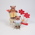 Набор для шитья и вышивания текстильная игрушка "Мишутка и Машутка"