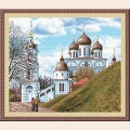 Набор для вышивания нитками PANNA "Успенский кафедральный собор"