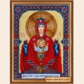 Набор для вышивания бисером АБРИС АРТ икона Богородицы "Неупиваемая чаша"