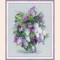 Набор для вышивания нитками РИОЛИС "Нежная сирень"