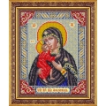 Набор для вышивания бисером ПАУТИНКА "Пресвятая Богородица Феодоровская"