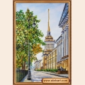 Набор для вышивания бисером АБРИС АРТ "Городские зарисовки-1"