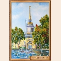 Набор для вышивания бисером АБРИС АРТ "Городские зарисовки-2" 