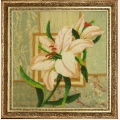 Набор для вышивания бисером BUTTERFLY "Белая лилия"