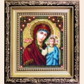 Набор для вышивания ювелирным бисером ЧАРИВНА МИТЬ "Казанская икона Божией Матери"