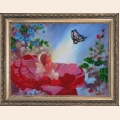 Набор для вышивания бисером BUTTERFLY "Маленькая фея"