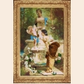 Набор для вышивания бисером BUTTERFLY "У фонтана"