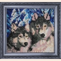 Набор для вышивания бисером BUTTERFLY "Волки"