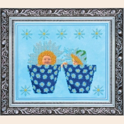 Набор для вышивания бисером АБРИС АРТ "Близнецы"