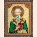 Набор для вышивания бисером АБРИС АРТ "Св.Рустик (Руслан)"