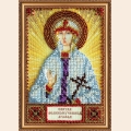 Набор для вышивания бисером АБРИС АРТ "Св.Агафья"
