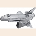 Объемная металлическая 3D модель Space Shuttle 10х6,5х5,2см